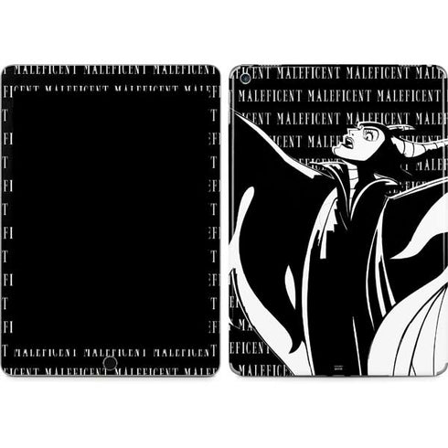 Disney Villains Maleficent Black and White iPad Skins